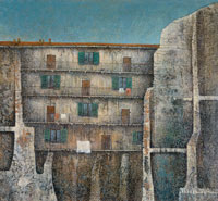 Pittore Antonio Tonelli - ciclo pittorico Racconto urbano
