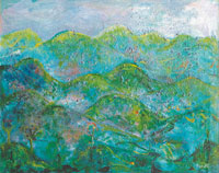 Opera di Antonio Tonelli - Montagne della Lunigiana - AT039